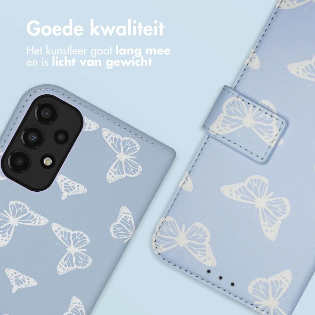 Imoshion Galaxy A33 Hoesje - 3 Pasjes - Butterfly