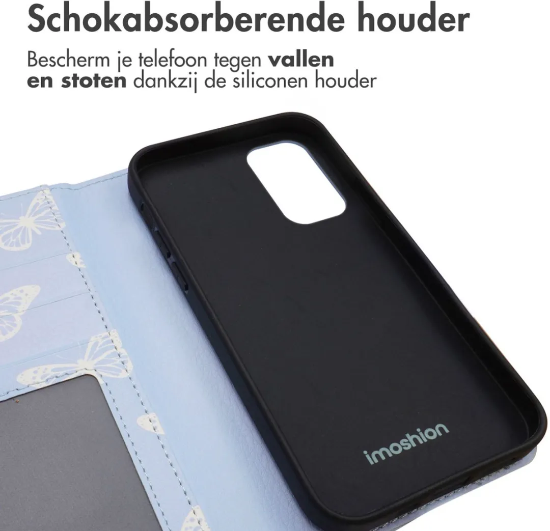 Imoshion Galaxy A33 Hoesje - 3 Pasjes - Butterfly - afbeelding 6 van 6