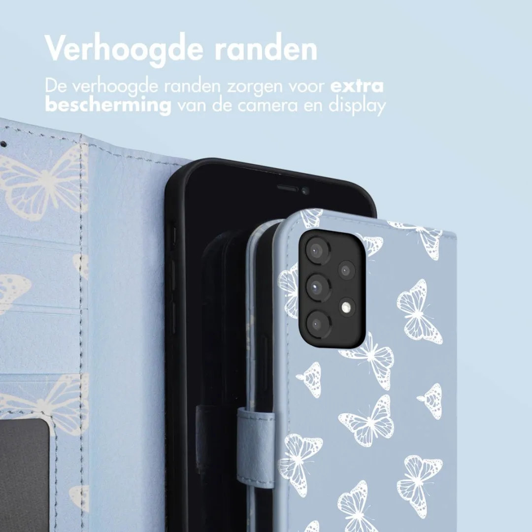 Imoshion Galaxy A33 Hoesje - 3 Pasjes - Butterfly