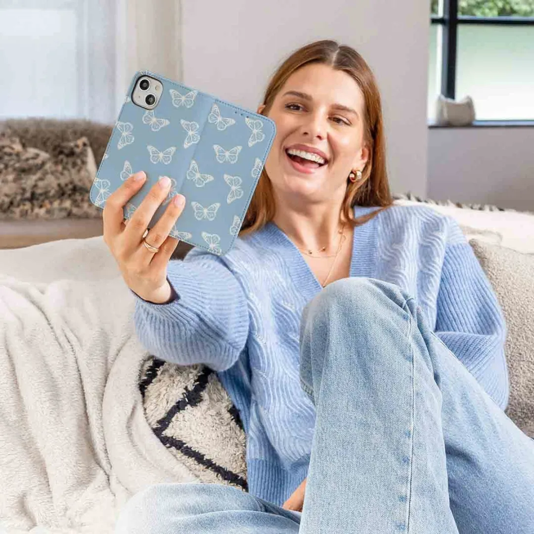 Imoshion Galaxy A33 Hoesje - 3 Pasjes - Butterfly