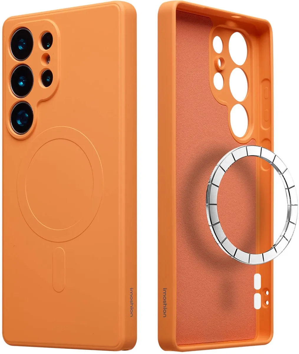 Imoshion Hoesje Samsung Galaxy S25 Ultra - Oranje MagSafe
