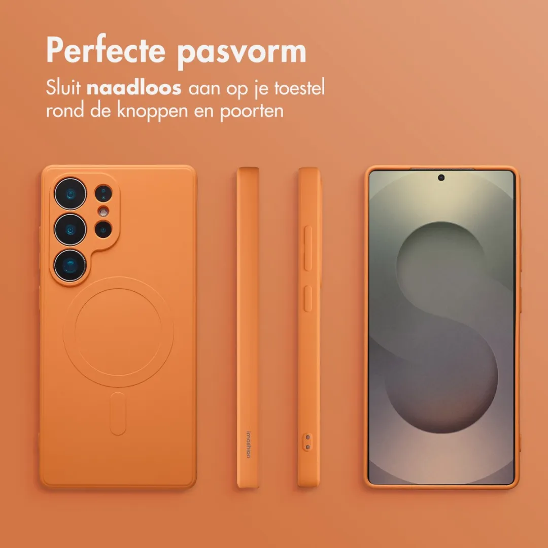 Imoshion Hoesje Samsung Galaxy S25 Ultra - Oranje MagSafe - afbeelding 6 van 6