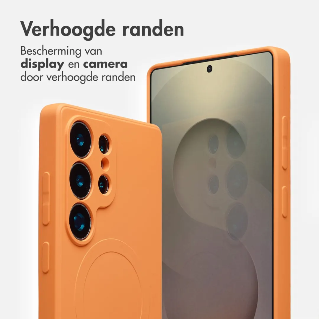Imoshion Hoesje Samsung Galaxy S25 Ultra - Oranje MagSafe