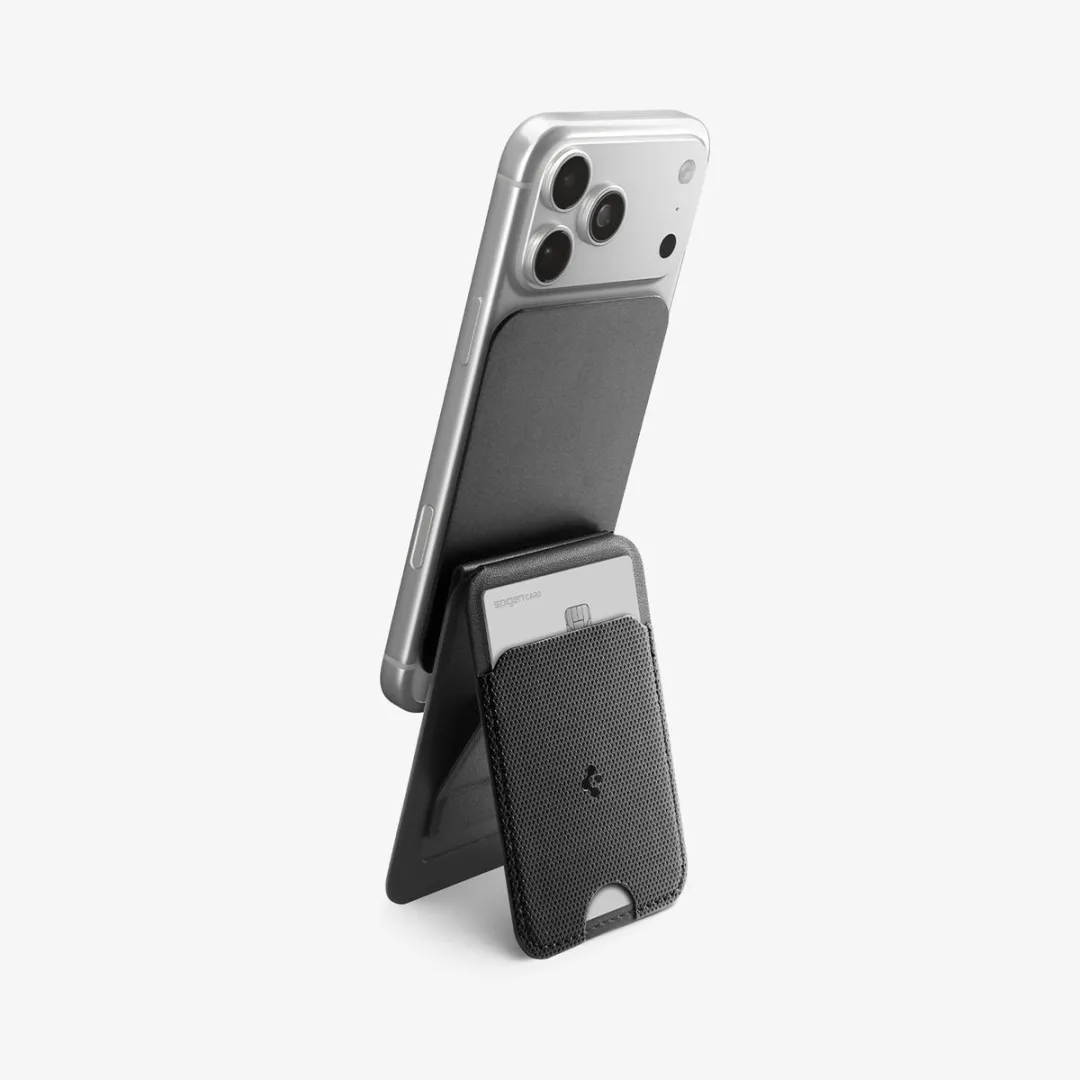 Spigen Slim Fold Tripod MagSafe Portemonnee 1 Kaart - Transparent
