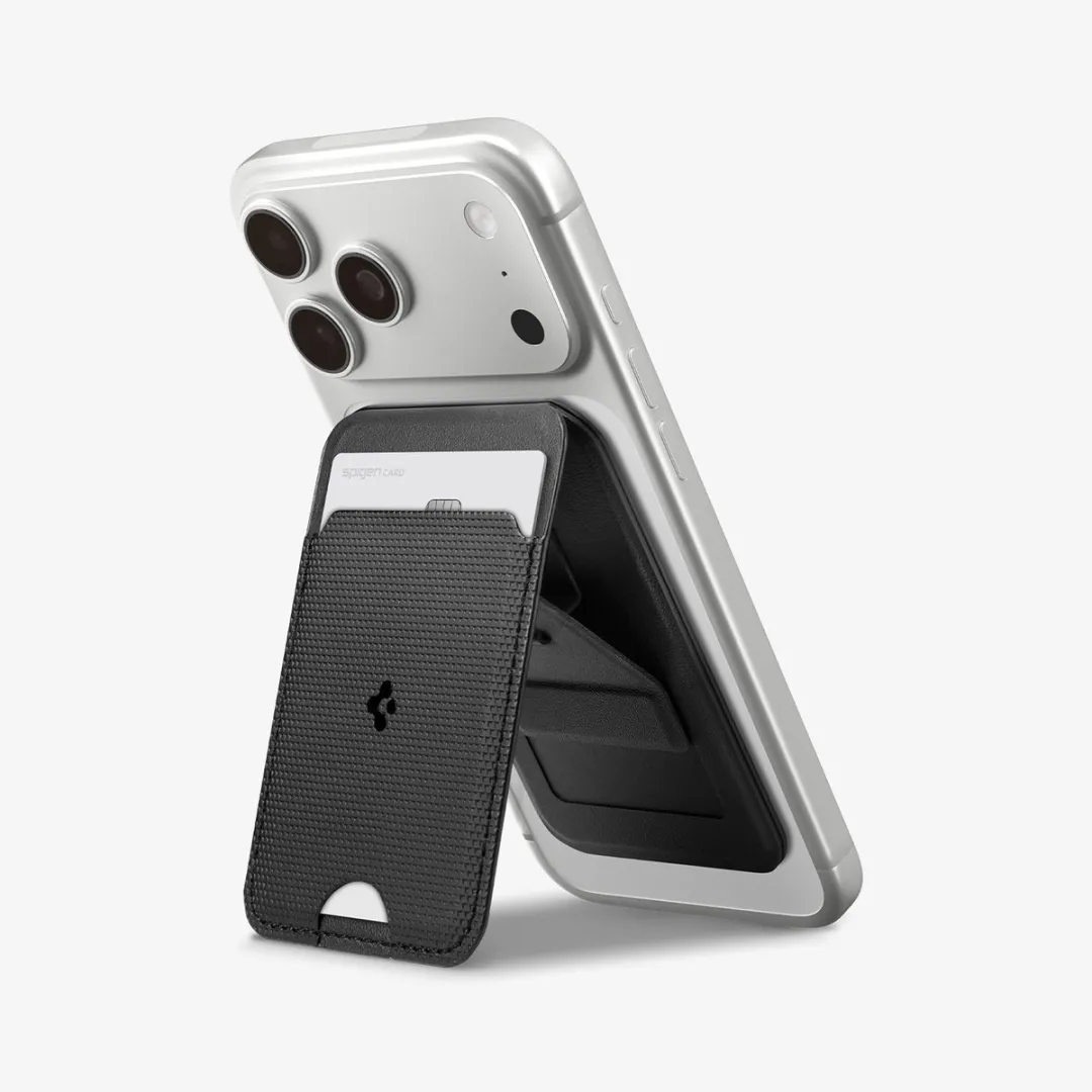 Spigen Slim Fold Tripod MagSafe Portemonnee 1 Kaart - Transparent