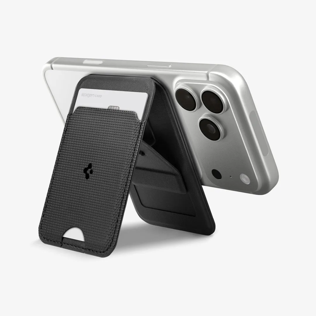 Spigen Slim Fold Tripod MagSafe Portemonnee 1 Kaart - Transparent