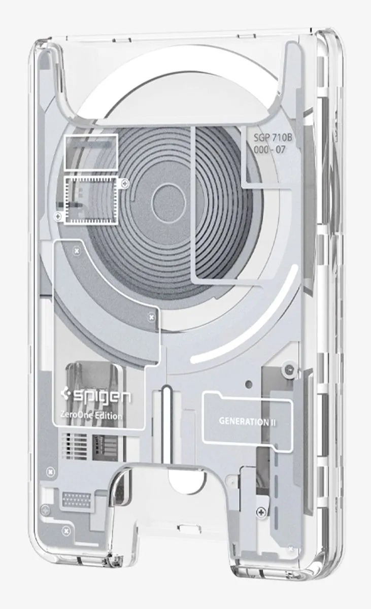 Spigen Ultra Hybrid Wallet MagSafe - Transparent - afbeelding 3 van 6