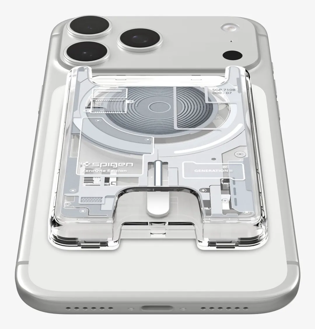 Spigen Ultra Hybrid Wallet MagSafe - Transparent - afbeelding 2 van 6