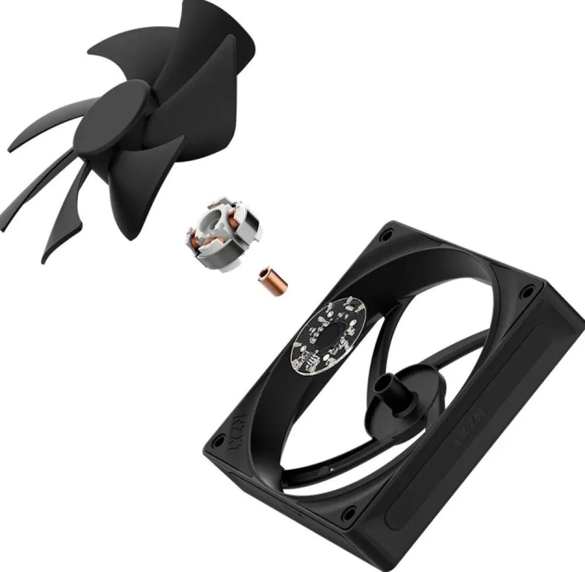 NZXT F120P Ventilator 120mm - 73.47 cfm - Zwart