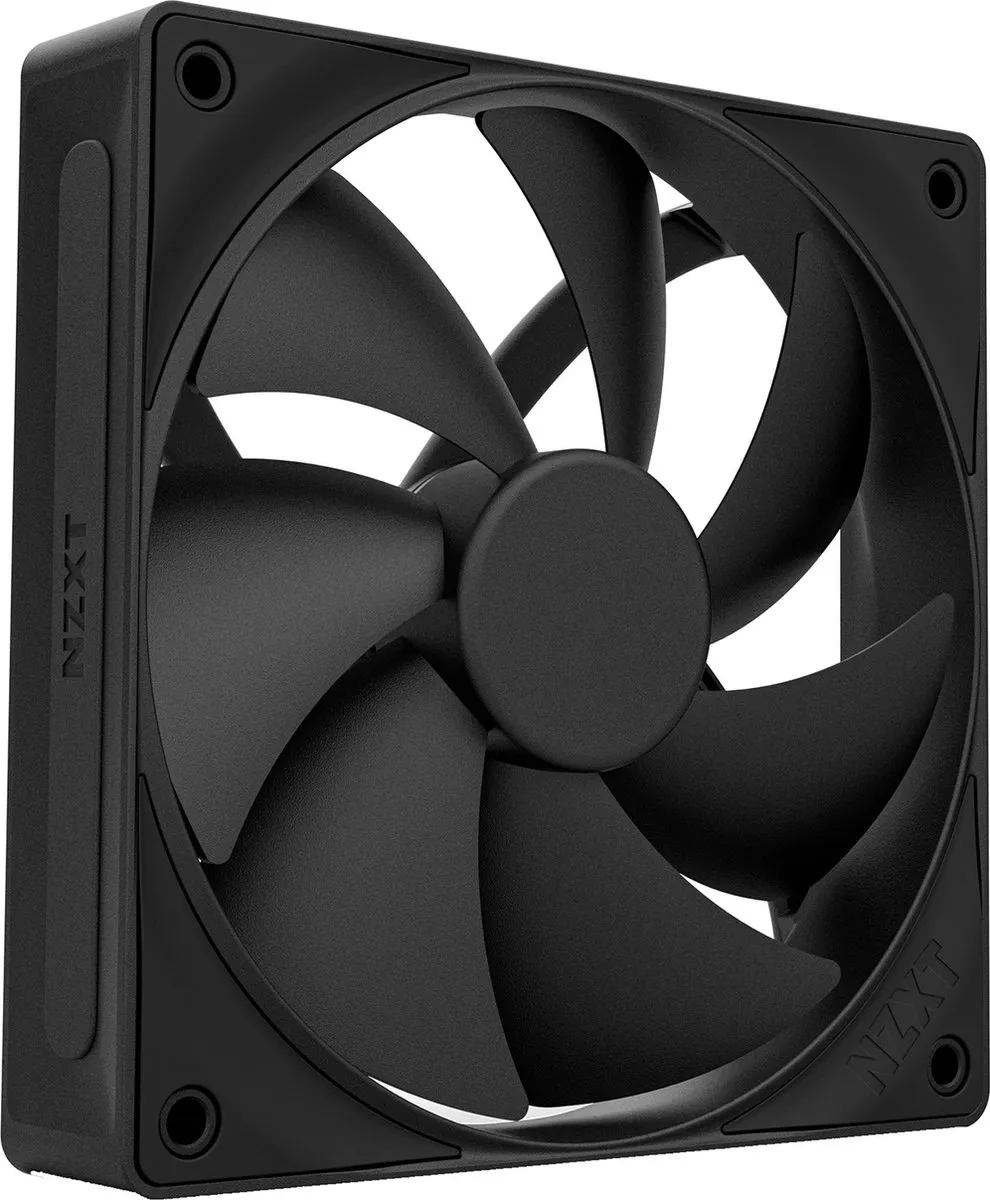 NZXT F120P Ventilator 120mm - 73.47 cfm - Zwart