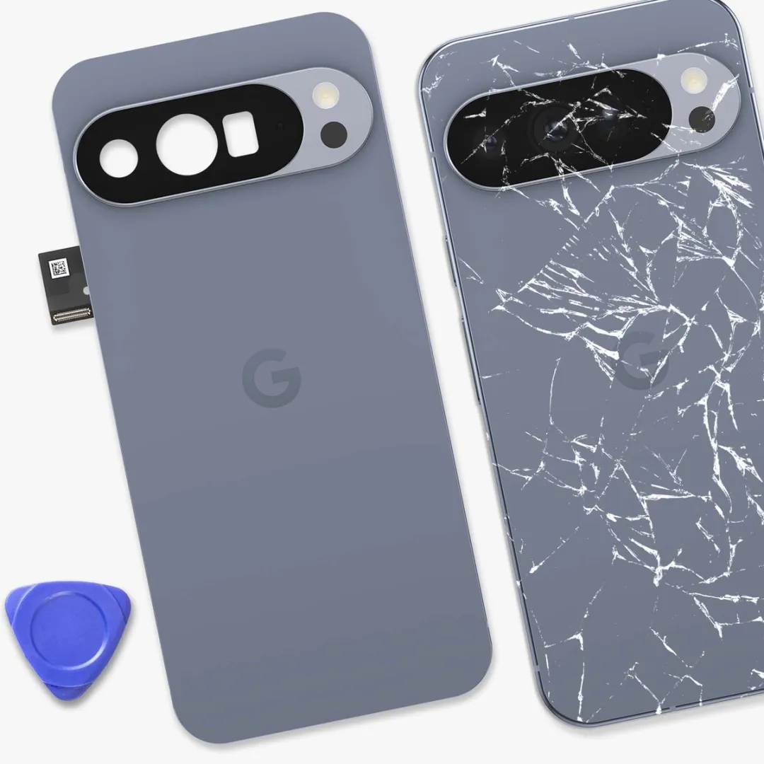 Google Pixel 10 Pro XL Originele Batterijklep G949-01363-00 - Grijs