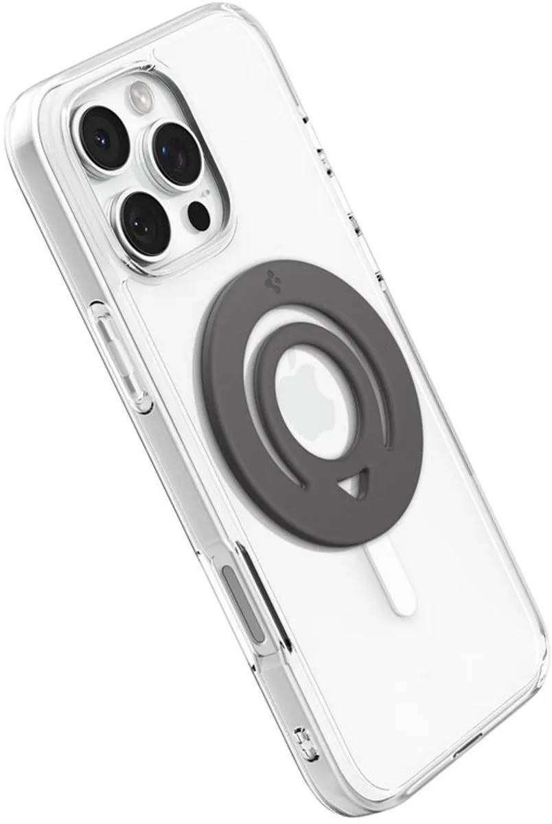 Spigen Dual Pop MagSafe Telefoonhouder - Marmergrijs