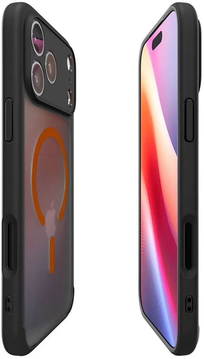 Spigen Ultra Hybrid MagSafe iPhone 17 Pro Hoesje - Transparent