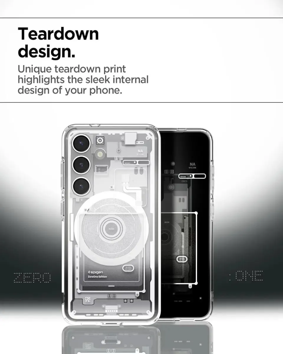 Spigen Ultra Hybrid MagFit Hoesje - Samsung Galaxy S25 Plus - Wit