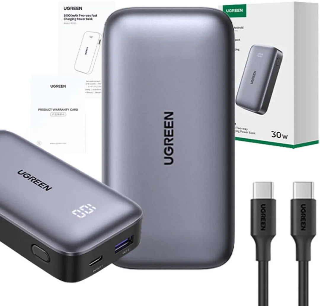 Ugreen Nexode PB502 Powerbank 10000mAh - 30W USB-C PD - Transparent