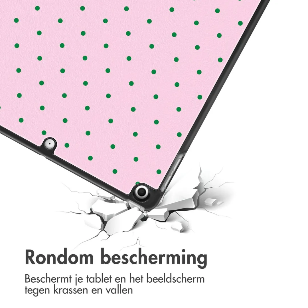 Imoshion Tablethoes Happy Dots - Apple iPad 10.2" 7/8/9