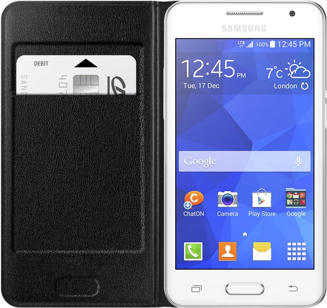 Samsung Flip Wallet EF-WG386BBEGEU - Zwart
