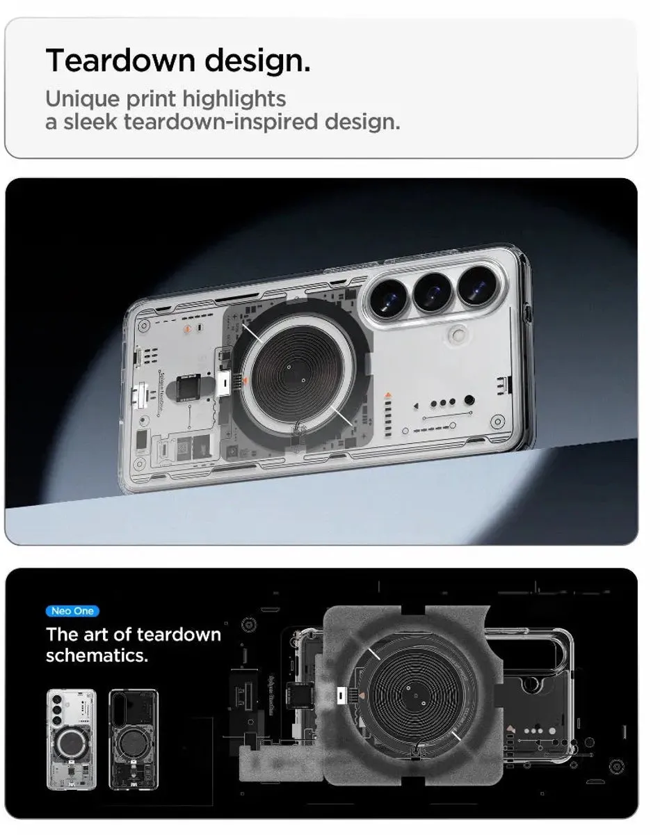 Spigen Neo One Magfit ACS11218 Hoes - Transparant - afbeelding 6 van 6