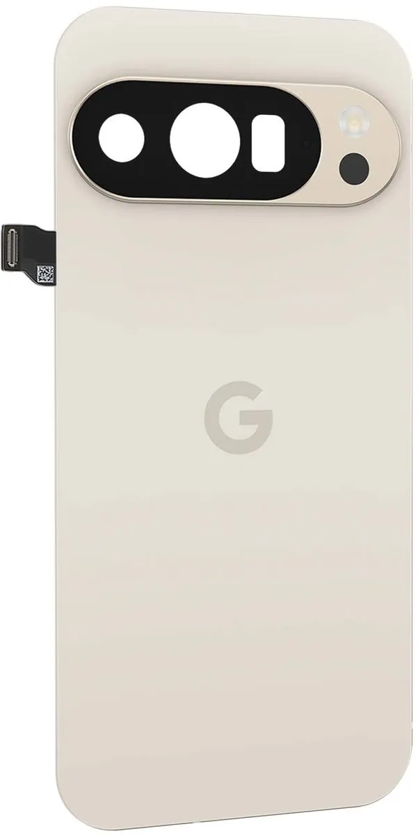 Google Pixel 10 Pro G949-01420-00 Batterijklep - Wit
