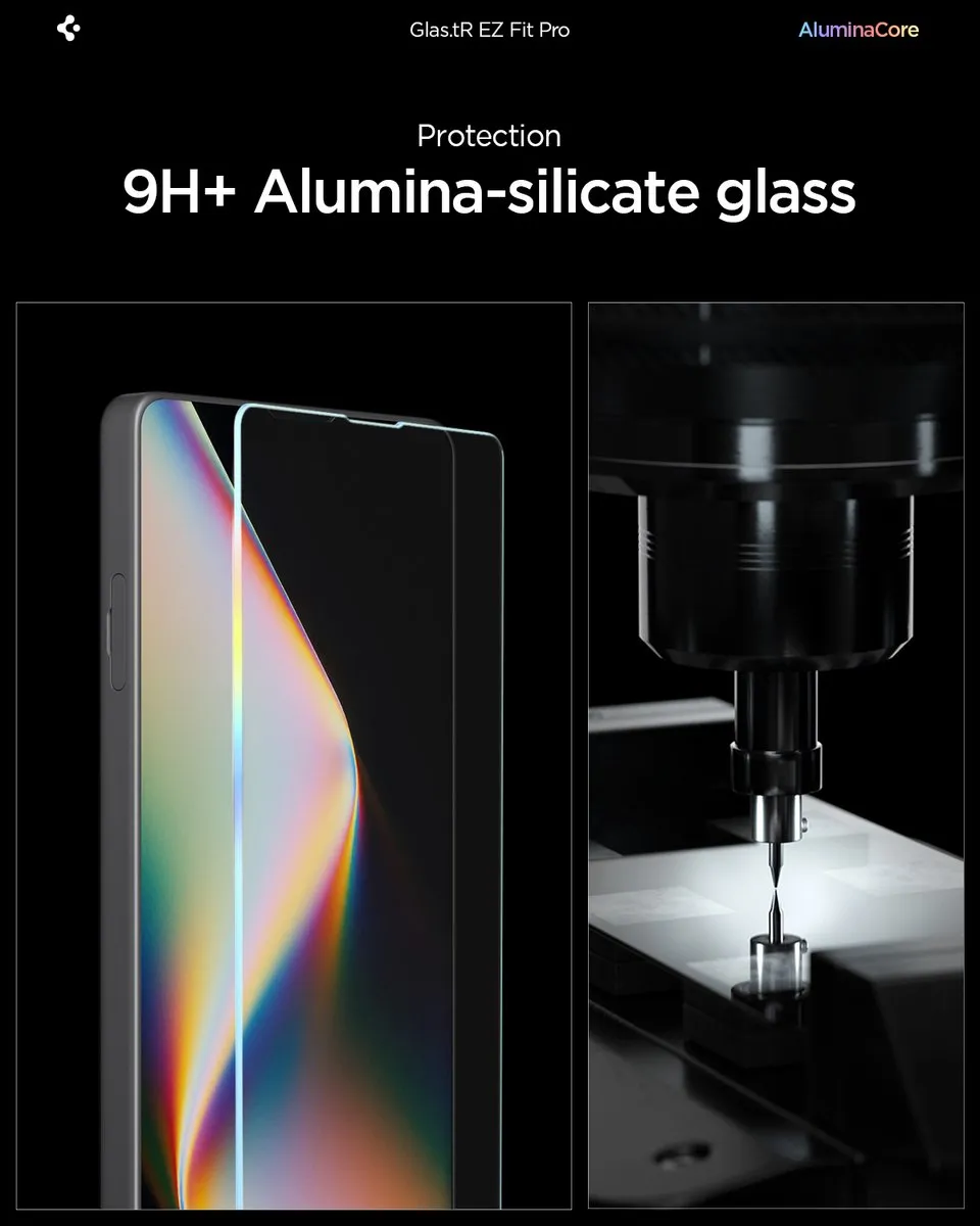 Spigen Glass TR EZ Fit Pro 2-Pack - Transparant
