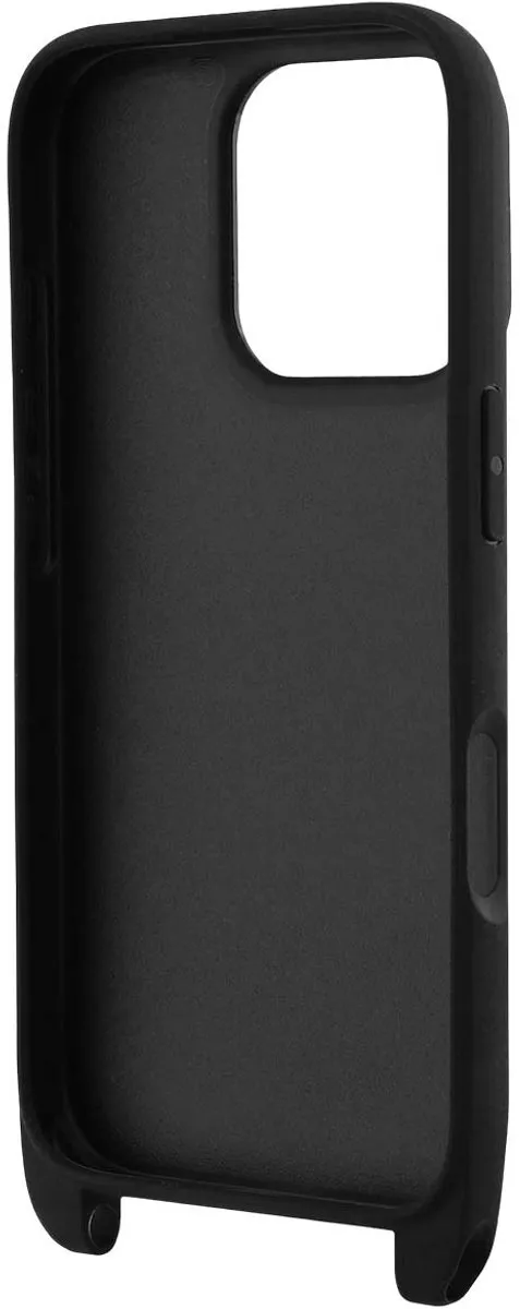 Karl Lagerfeld Hoesje iPhone 16 Pro KLHCP16LCSAKCPMK - Zwart