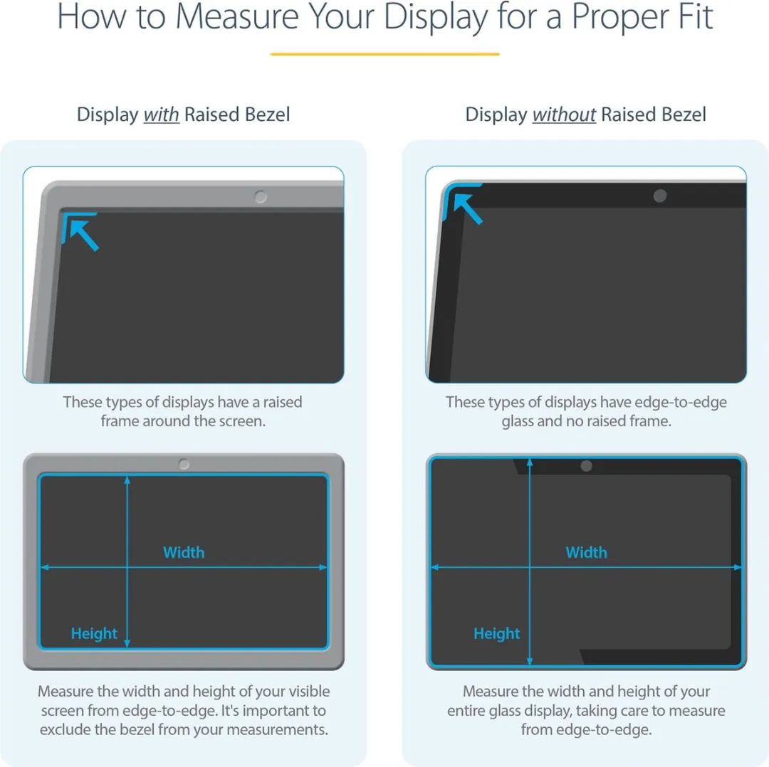 Startech 173L-Privacy-Screen Monitorfilter - Overig