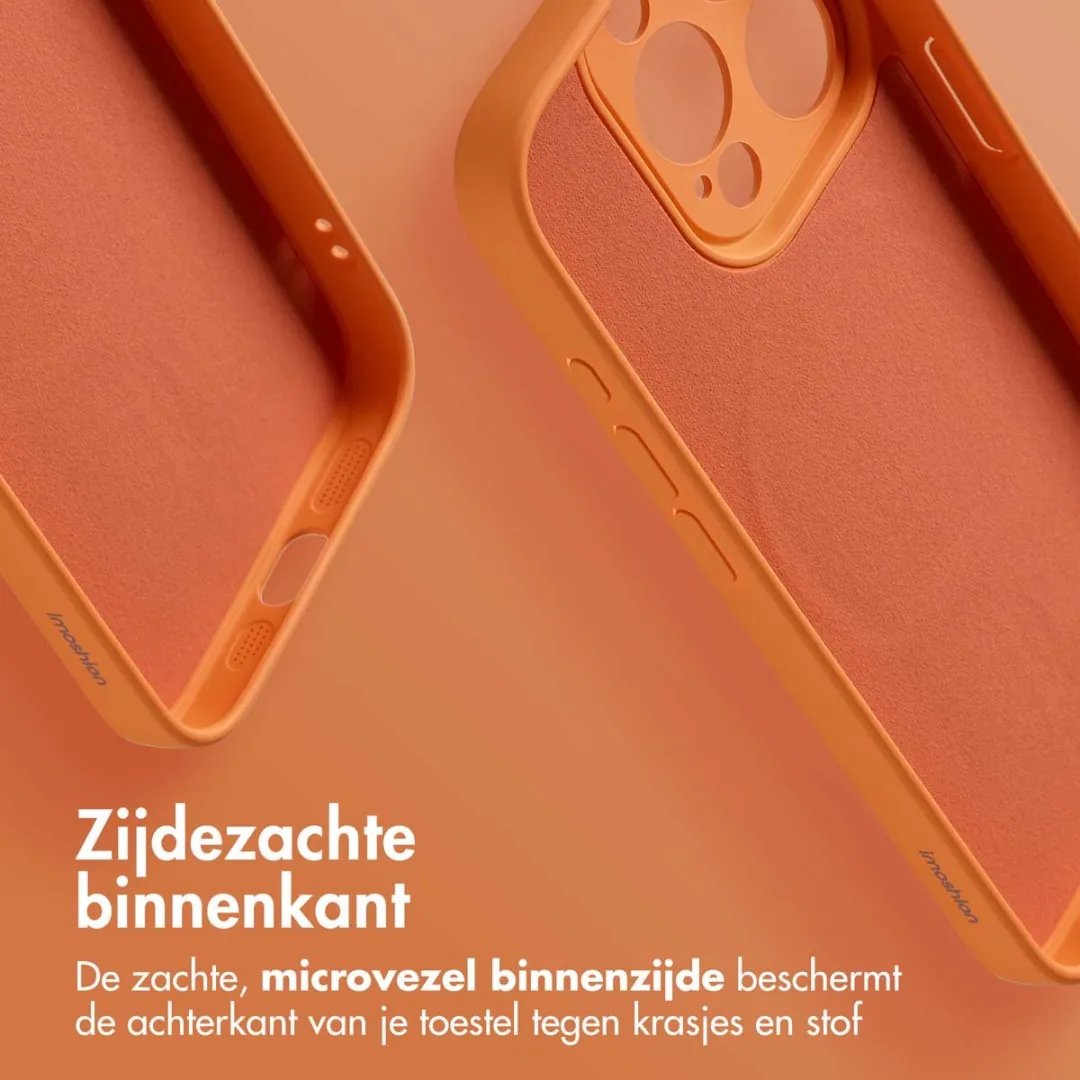 Imoshion Hoesje iPhone 15 Pro MagSafe - Oranje - afbeelding 4 van 6