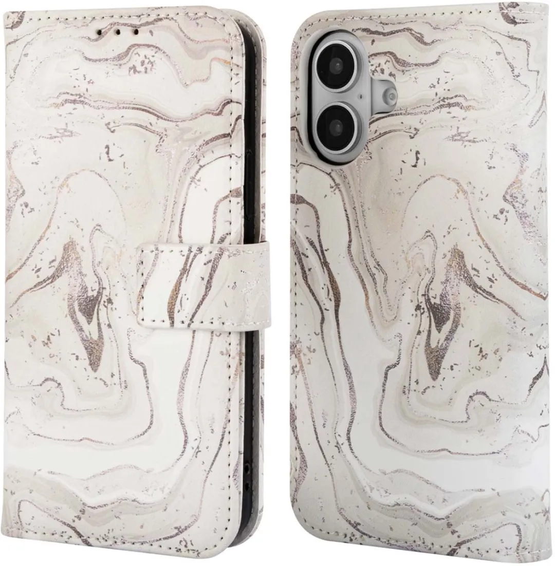 Imoshion iPhone 16 Hoesje Sandy Marble