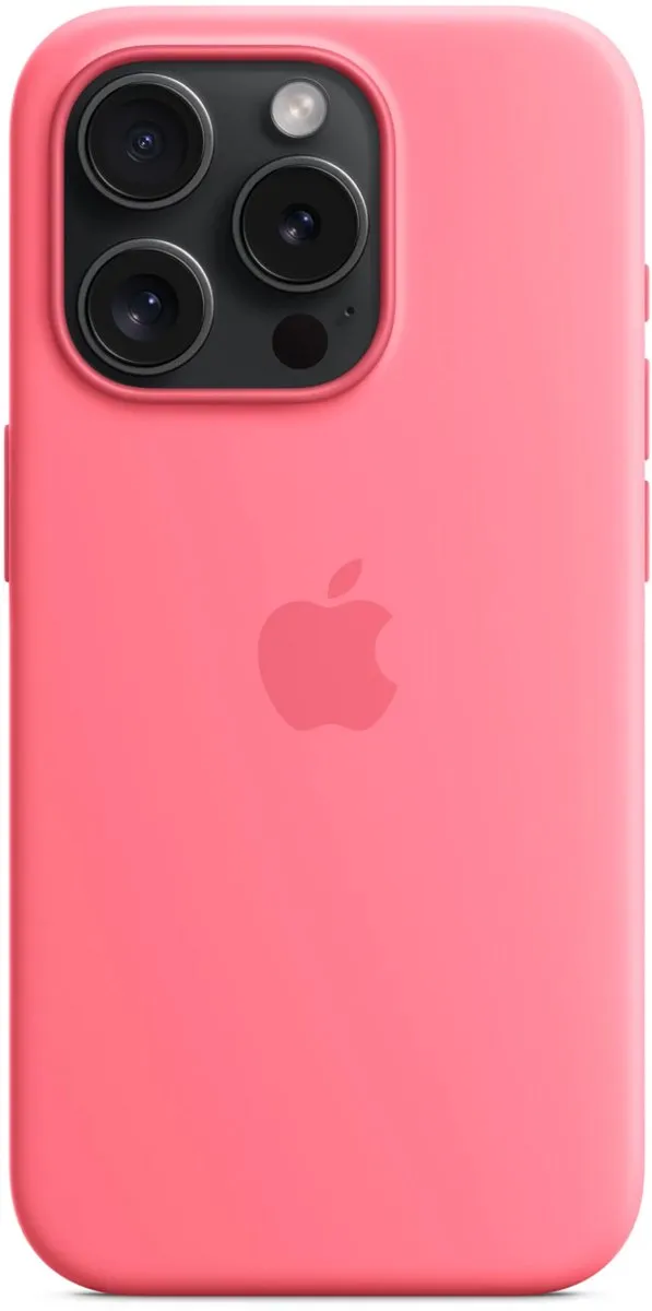Apple Silicone Backcover MagSafe MWNJ3ZM/A - Roze
