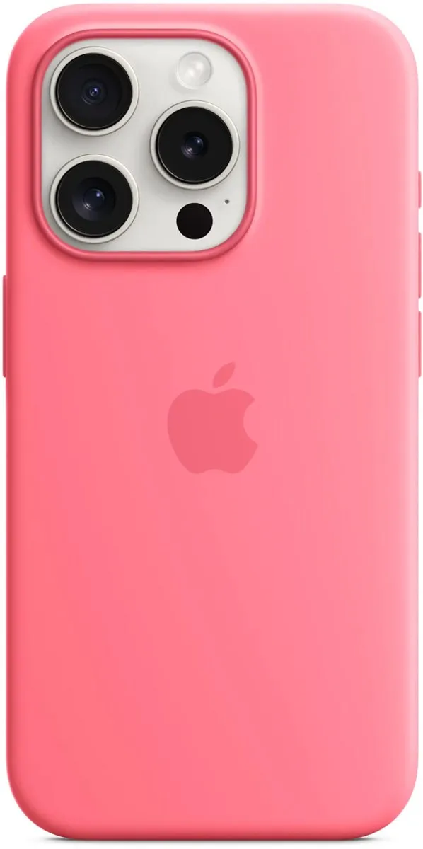 Apple Silicone Backcover MagSafe MWNJ3ZM/A - Roze