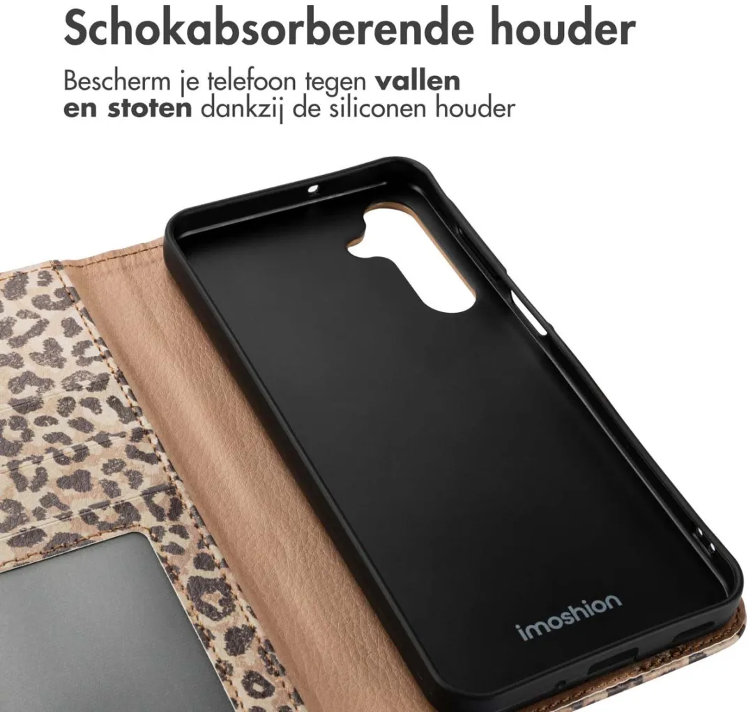 Imoshion Galaxy A16 Hoesje - Leopard Mood - 3 Pasjes