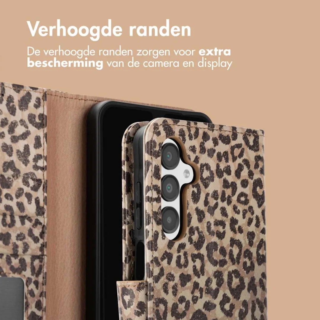 Imoshion Galaxy A16 Hoesje - Leopard Mood - 3 Pasjes
