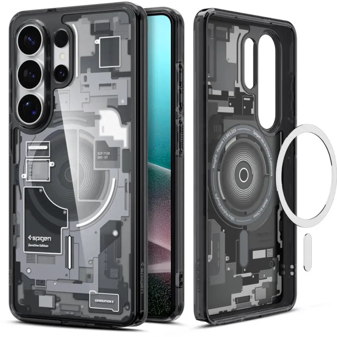 Spigen Zero One Magfit ACS10682 Hoes - Samsung Galaxy S24 - Zwart