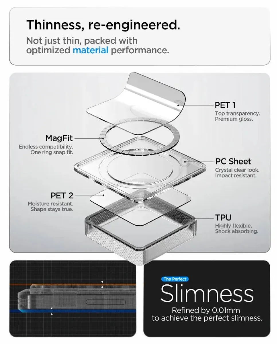 Spigen Zero One Magfit ACS10682 Hoes - Samsung Galaxy S24 - Zwart