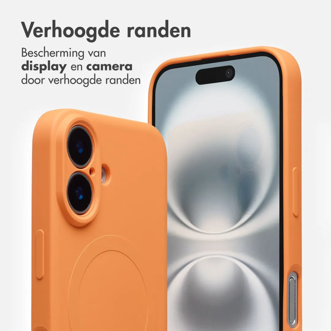 Imoshion Hoesje iPhone 16 - Oranje - MagSafe