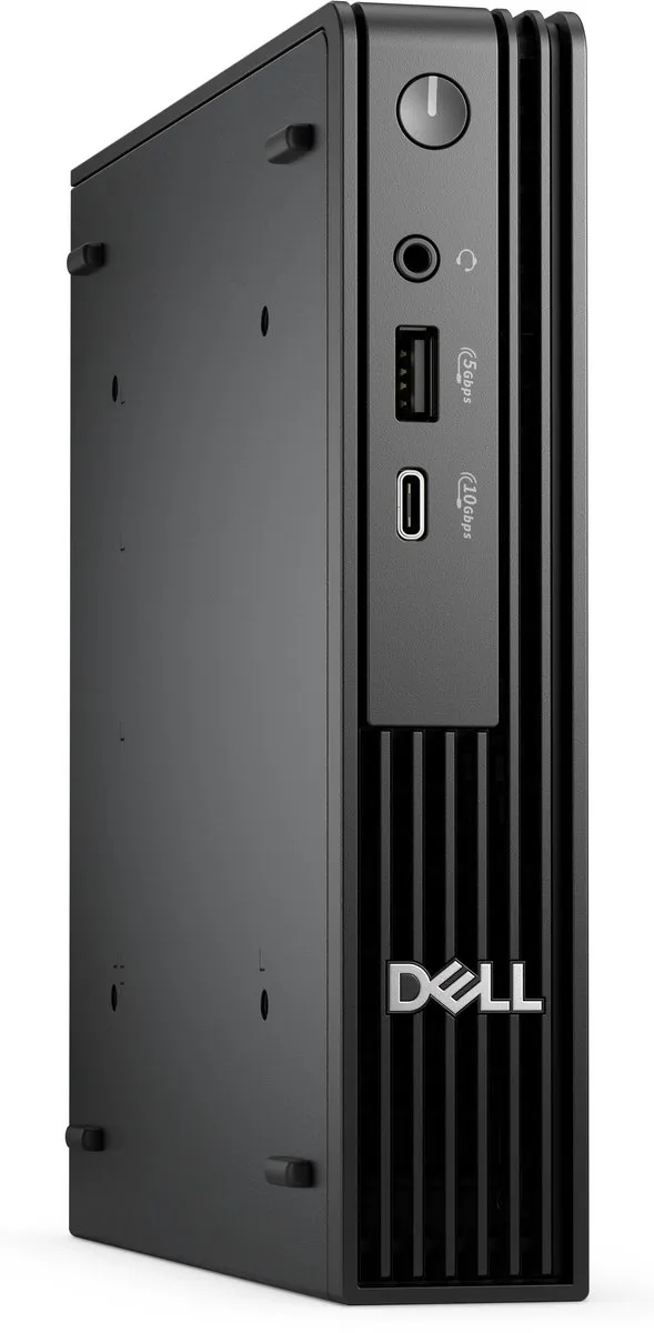 Dell Pro QCM1250 Mini PC - Intel Core Ultra 5 235T 8GB 512GB SSD - Zwart
