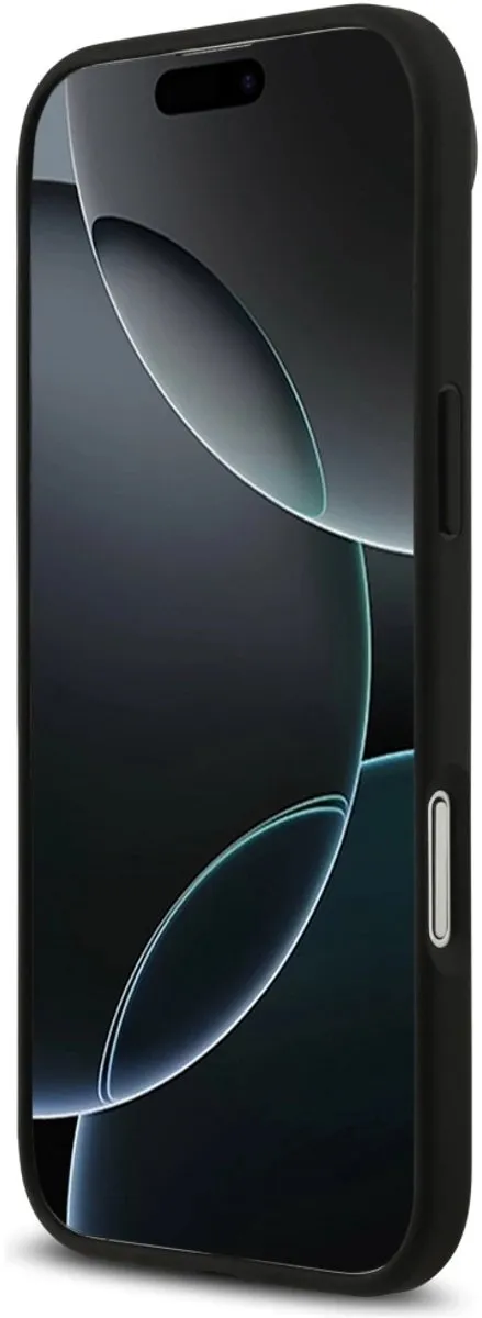 Mercedes Case Leer Laurel Leaves MagSafe iPhone - Zwart - afbeelding 6 van 6