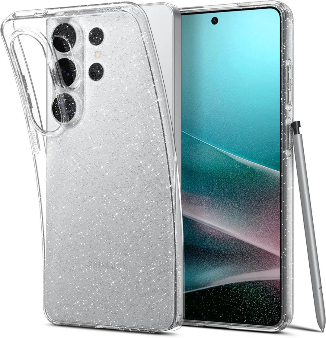 Spigen Liquid Crystal Glitter Hoesje - Samsung Galaxy S26 Ultra - Transparent