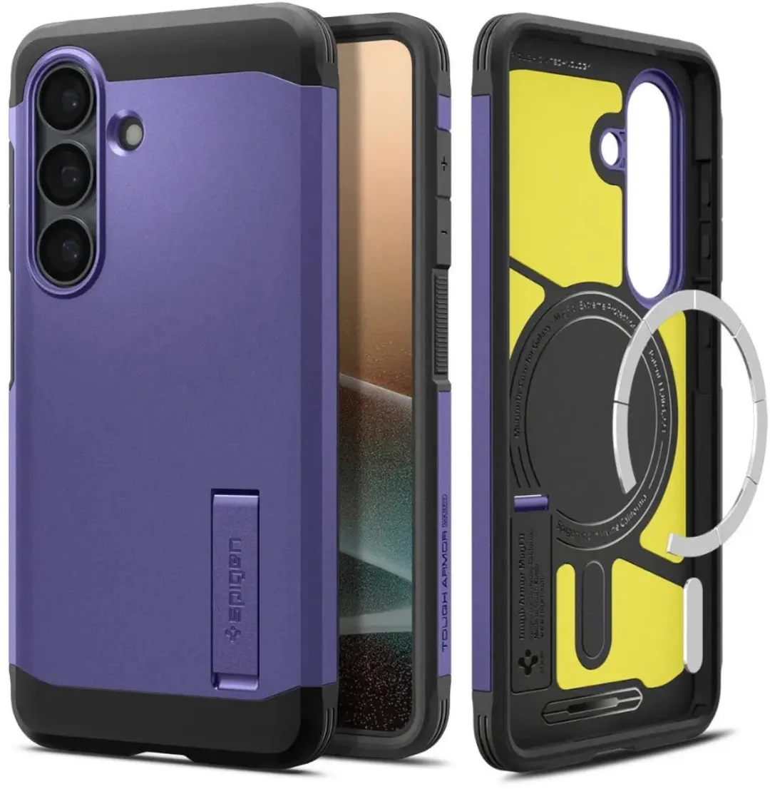 Spigen Tough Armor ACS11215 Hoes - Samsung Galaxy S24 - Violet