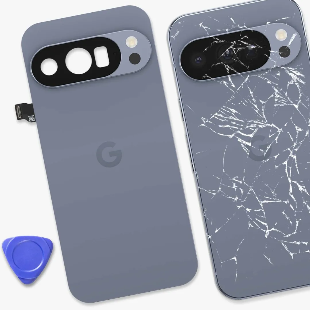 Google Pixel 10 Pro Batterijklep G949-01421-00 - Grijs