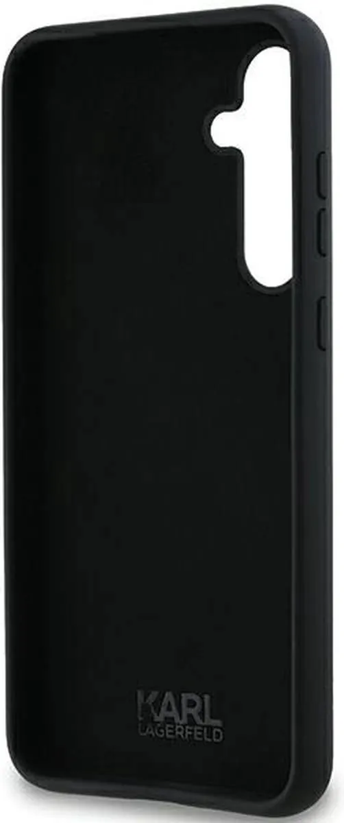 Karl Lagerfeld Siliconen Choupette Hoesje - Samsung Galaxy A35 - Paars