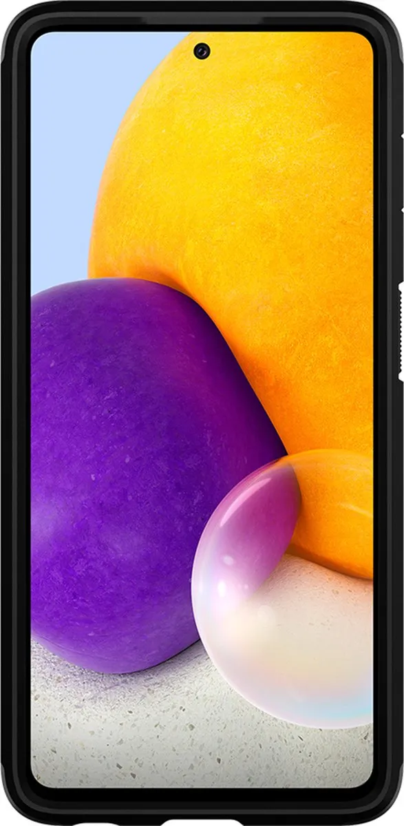 Spigen Tough Armor Samsung Galaxy A72 Hoesje - Zwart