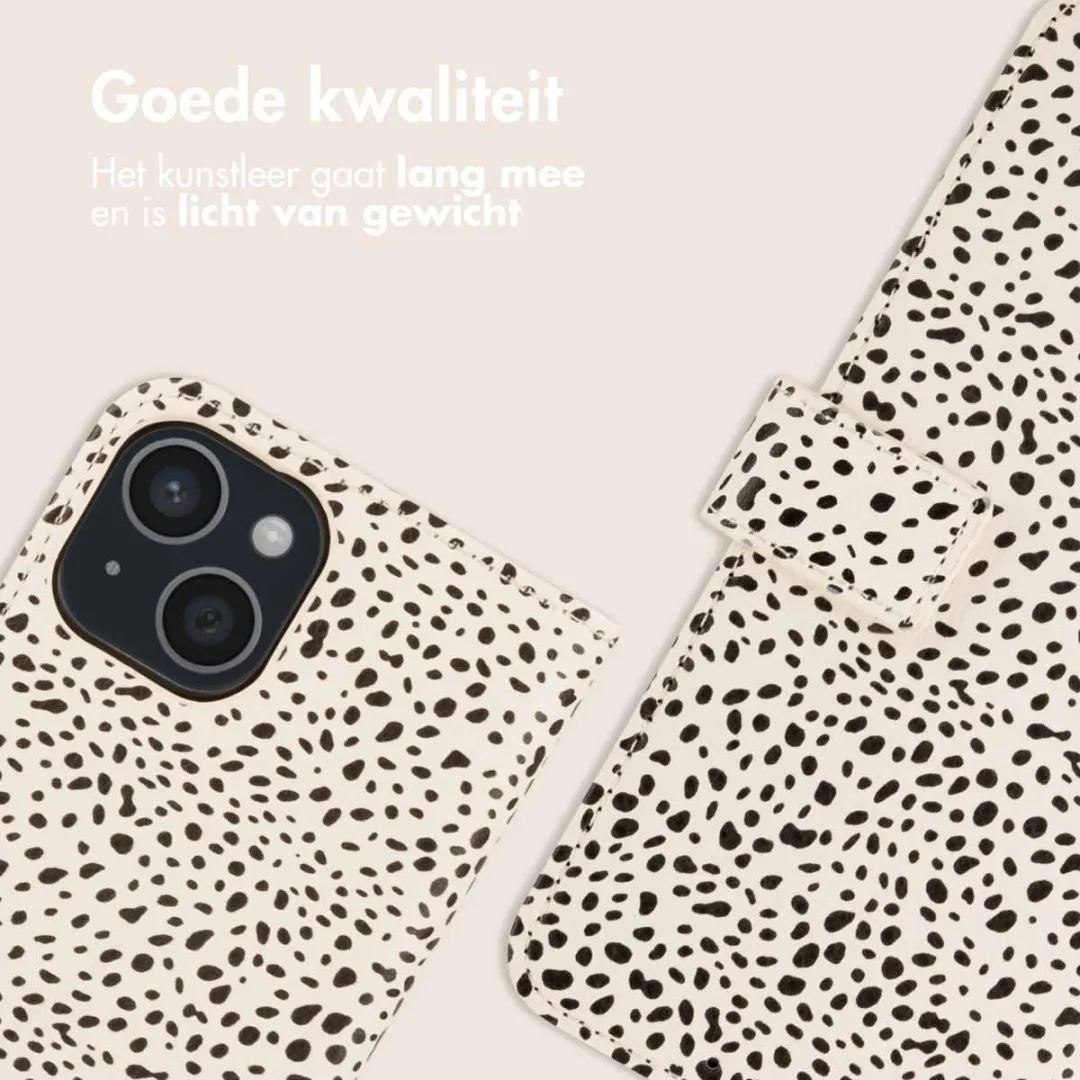 Imoshion iPhone 15 Hoesje Desert Dots - 3 Pasjes