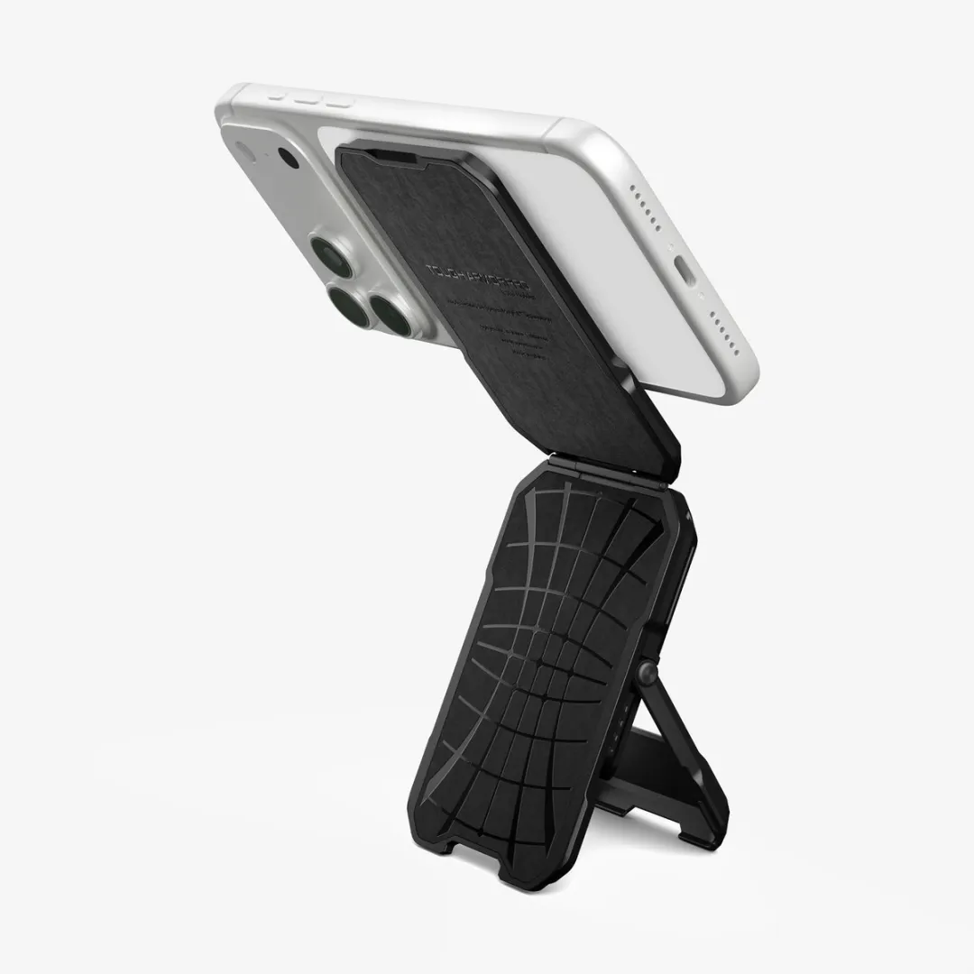 Spigen Tough Armor Pro MagSafe Portemonnee 5 Kaarten - Transparent