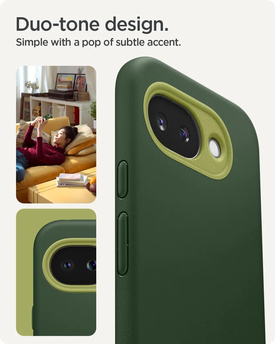 Spigen Nano Pop MagSafe Hoesje - Google Pixel 10A - Avocado Groen