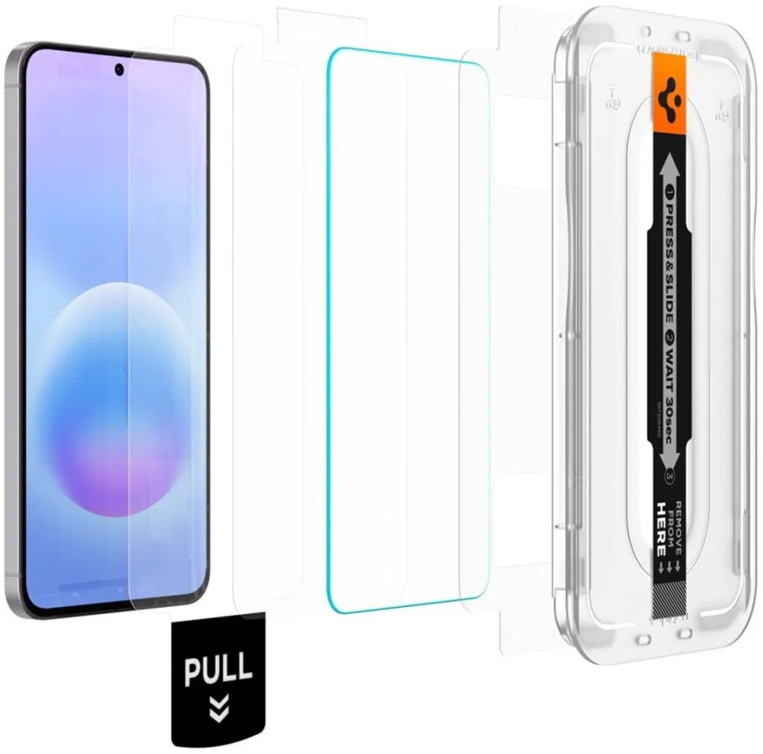Spigen AGL11397 Screenprotector - 2 Stuks - Transparant - afbeelding 6 van 6