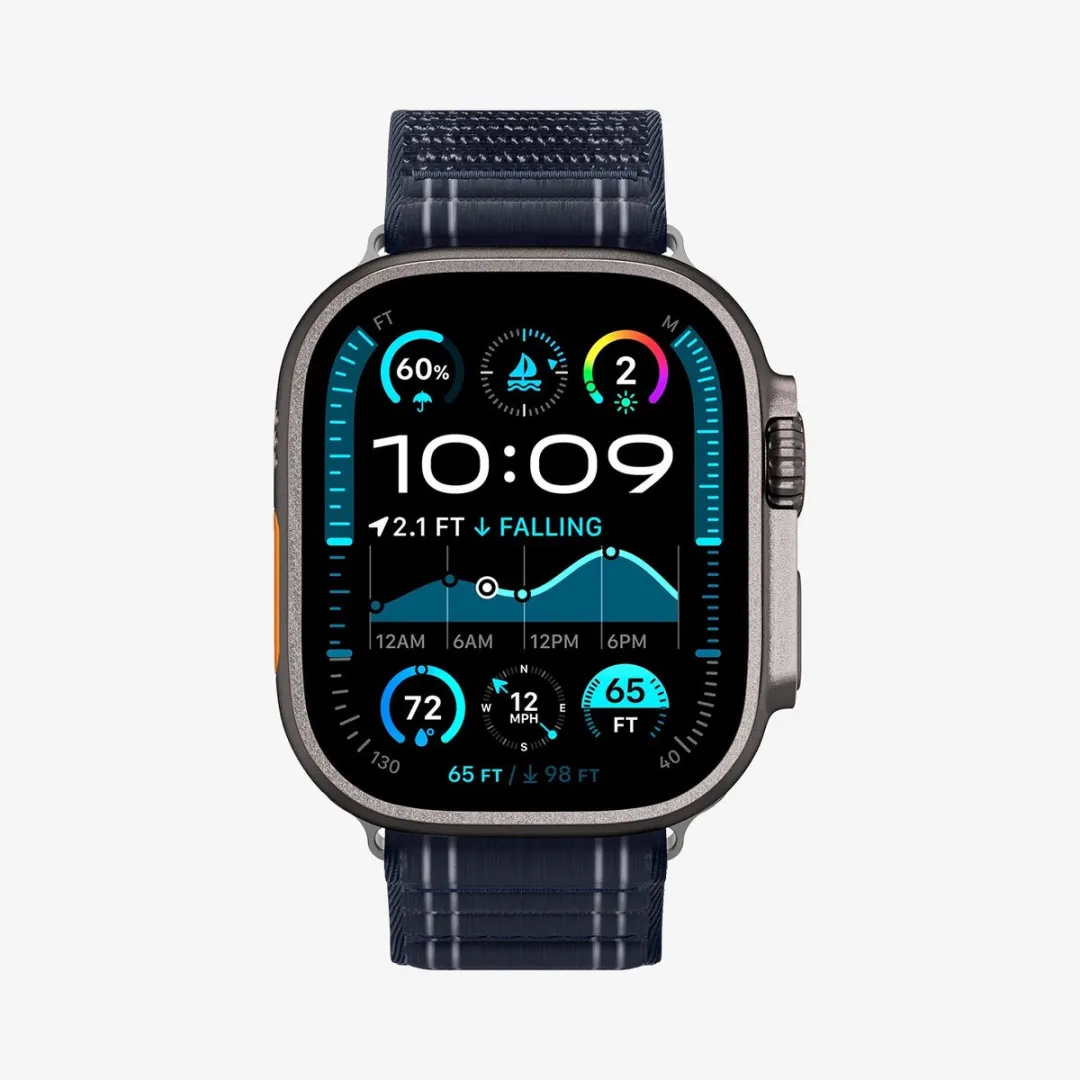 Spigen Stoffen Bandje Marineblauw