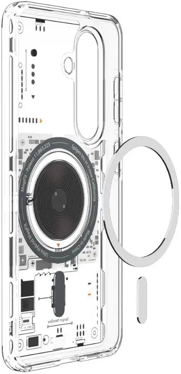 Spigen Neo One Magfit ACS11212 Hoes - Transparant - Samsung Galaxy S24