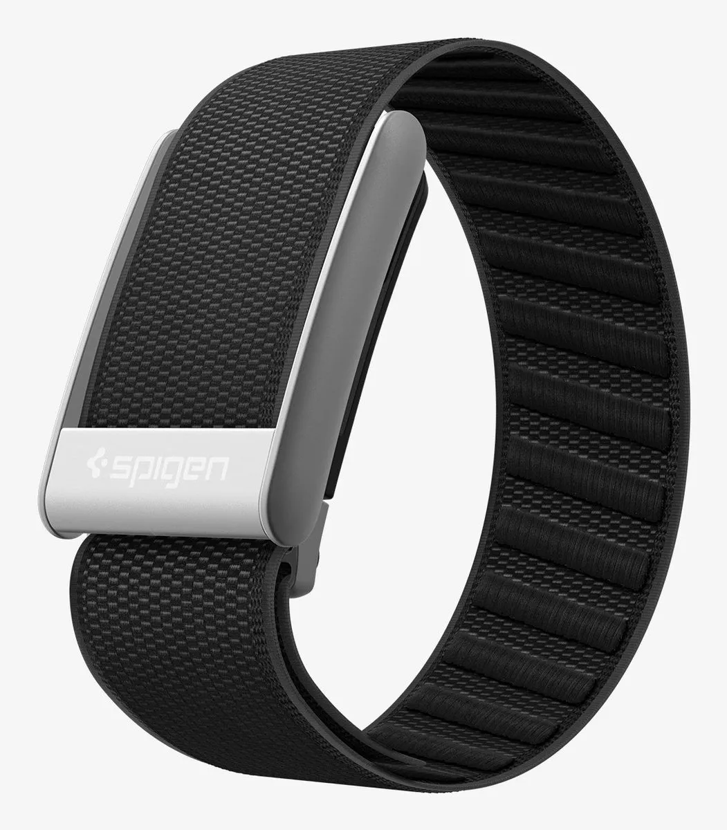Spigen Stoffen Band WBF3 - Whoop 5.0 - Zwart