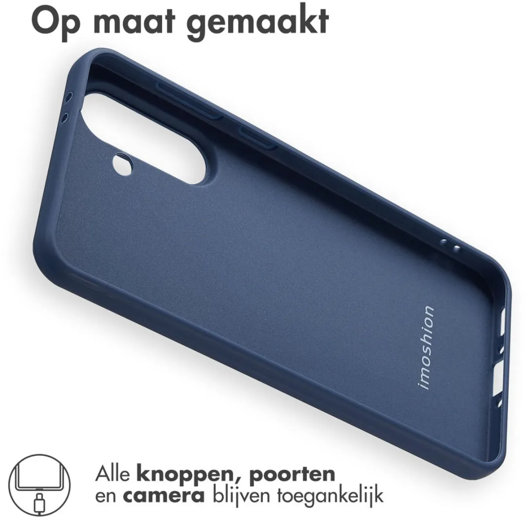imoshiion Hoesje Samsung Galaxy A56 - Donkerblauw